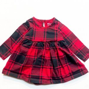 Children’s Place Baby Girl Plaid Holiday Dress